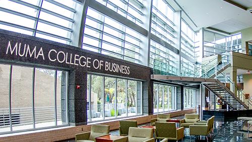 The Center for Entrepreneurship is housed in USF's Muma College of Business. COURTESY PHOTO