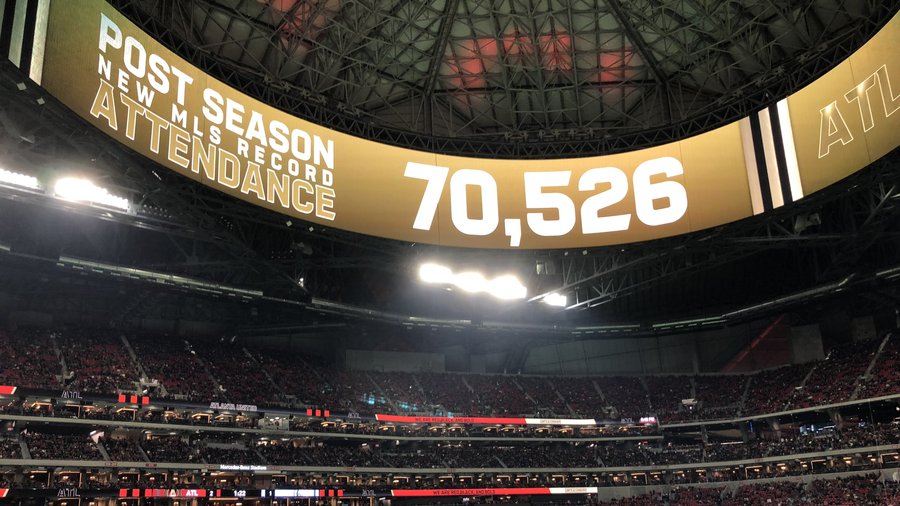 Atlanta Falcons average attendance 2022