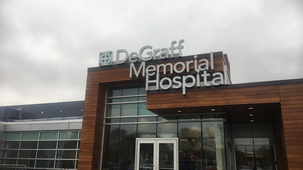 Kaleida Health will close its geriatrics center at DeGraff Memorial Hospital in August Buffalo
