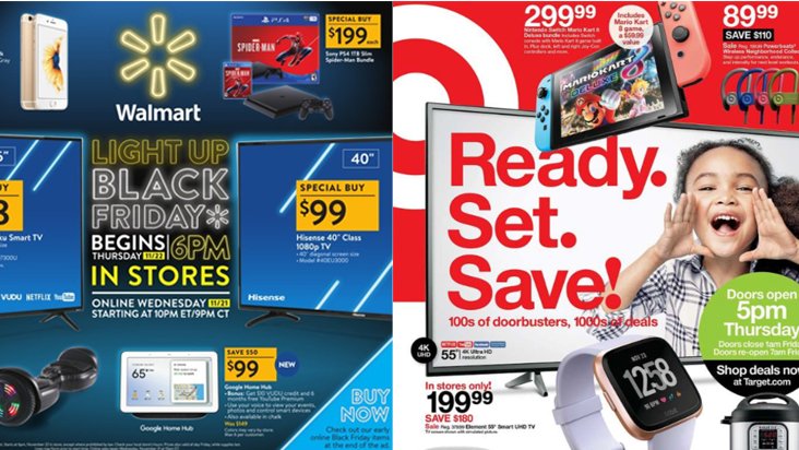 What Target and Walmart's Black Friday ads say about their holiday strategy  - Minneapolis / St. Paul Business Journal