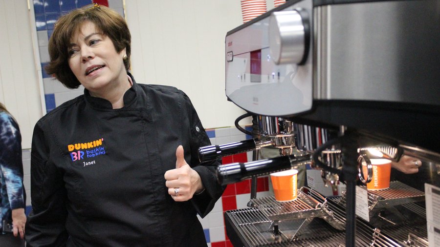 Dunkin donuts outlet espresso machine