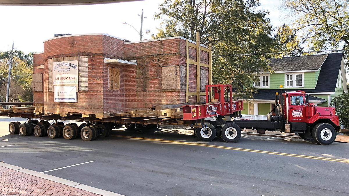 Historic Cary house moved to make room for condos Triangle Business Journal
