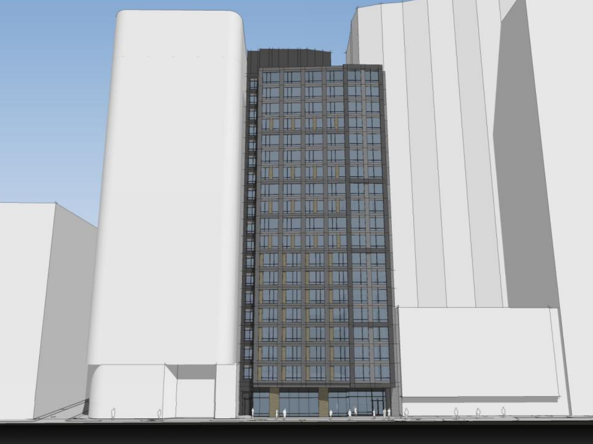 Mixed-income apartment tower proposed near Boston's Chinatown 