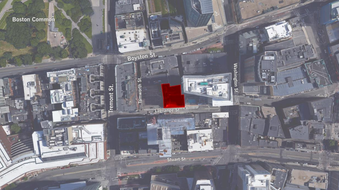 apartment tower proposed near Boston's Chinatown Boston