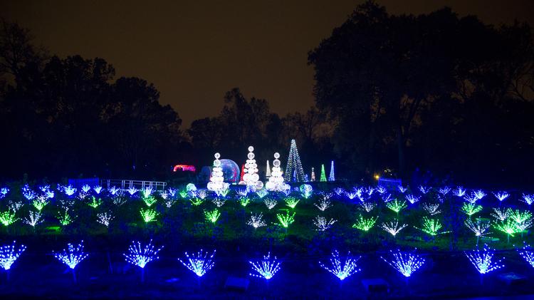 Missouri Botanical Garden Opens 2018 Garden Glow St Louis