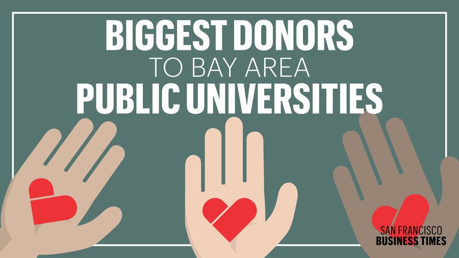 Biggest donors to Bay Area public universities - San Francisco 