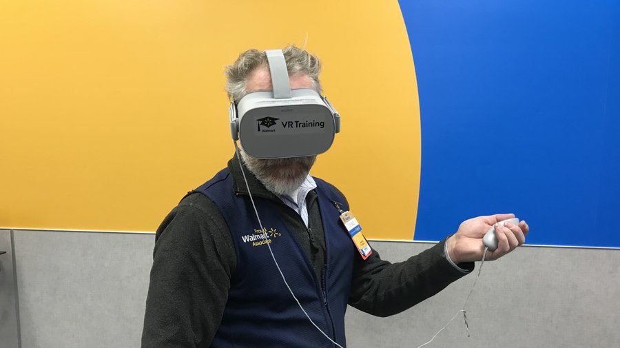 Walmart VR training