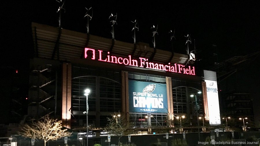 Lincoln Financial Field, section 227, home of Philadelphia Eagles