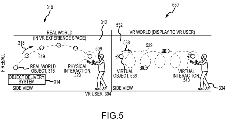 Disney Nyse Dis Patent Could Mix Real World Interactions With Virtual Reality Experiences Orlando Business Journal