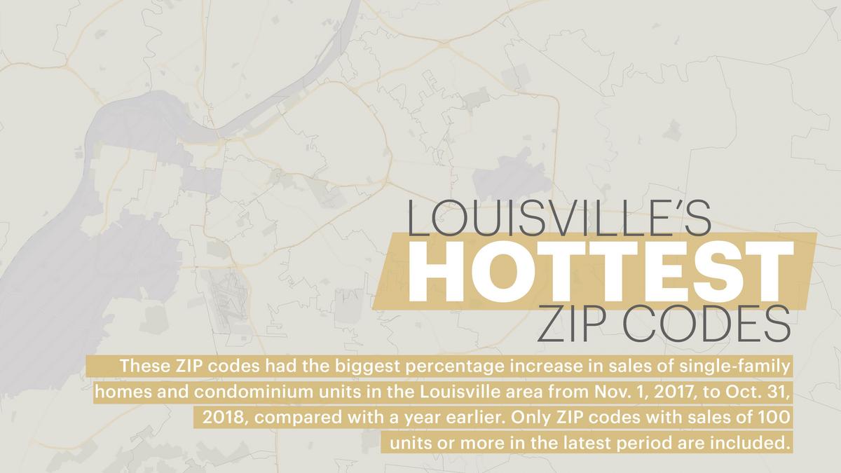 ZIP codes with fastest home sales growth Louisville Business First