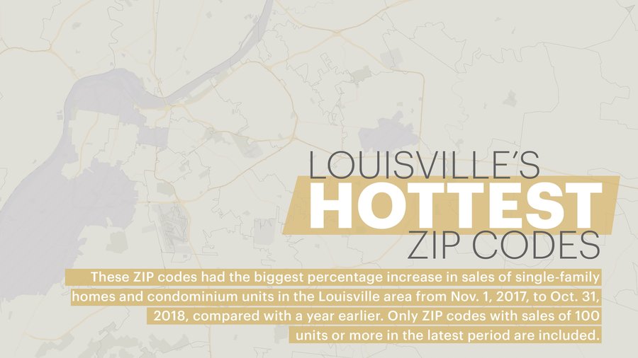 Zip Codes With Fastest Home Sales Growth Louisville Business First 8962