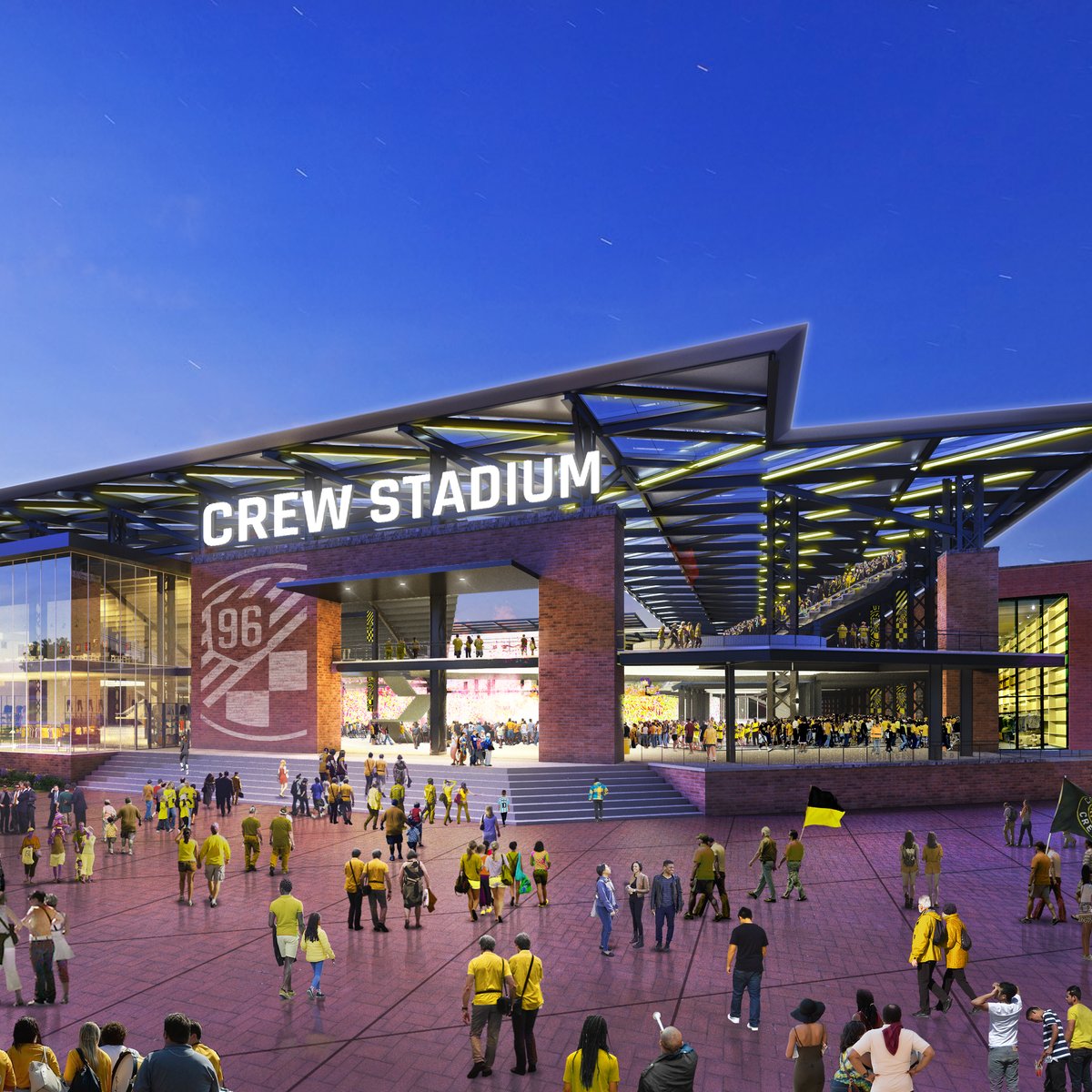 Development around downtown Columbus Crew SC stadium named
