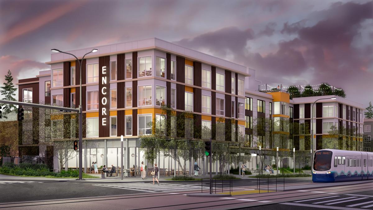 BDR Urban will begin building Encore this spring next to the Columbia City light-rail station ...