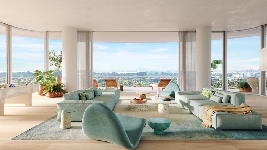 Penthouse at Eighty Seven Park in Miami Beach sold - South Florida