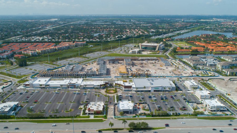 Hobby Lobbyanchored retail at Pines City Center in Pembroke Pines sold