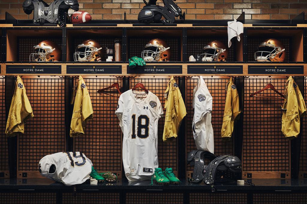 Notre dame football store clothing