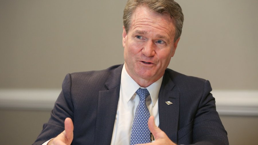 Bank Of America CEO Moynihan On Recession Fears, Economy Strengths ...