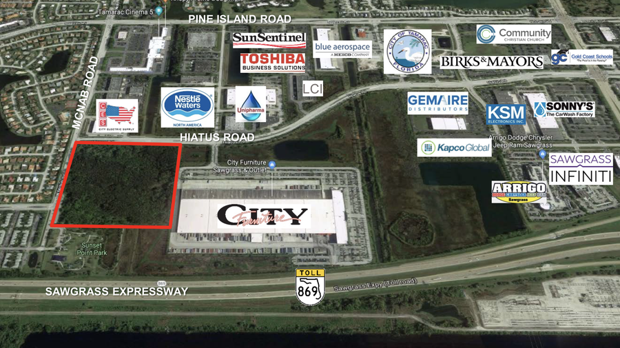 City Furniture sells Tamarac land to Butters Construction & Development
