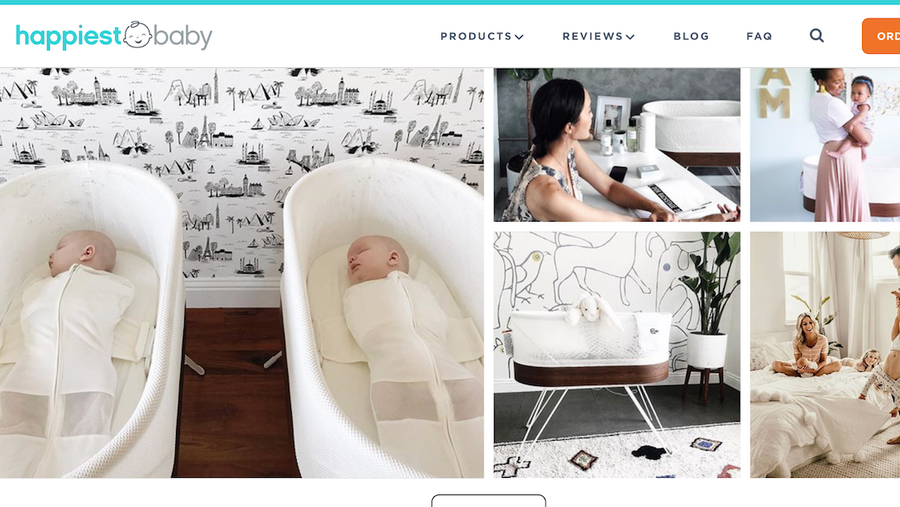 Happiest baby clearance bed