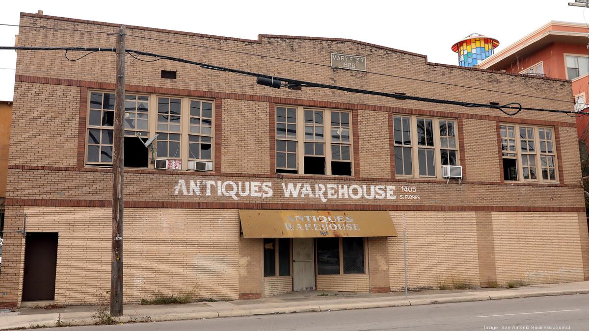 Harris Bay renovating Antiques Warehouse 1405 S. Flores St. San