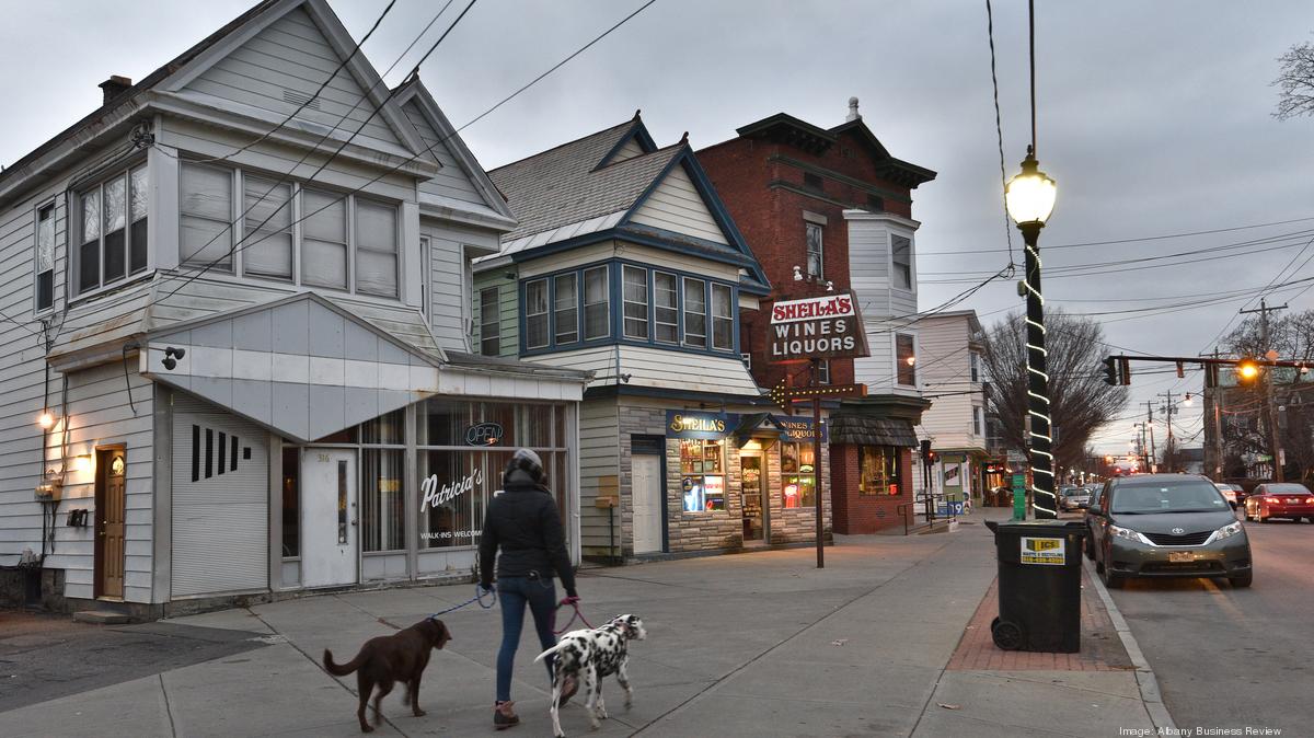 Albany's Delaware Avenue features restaurants, bars and shops Albany