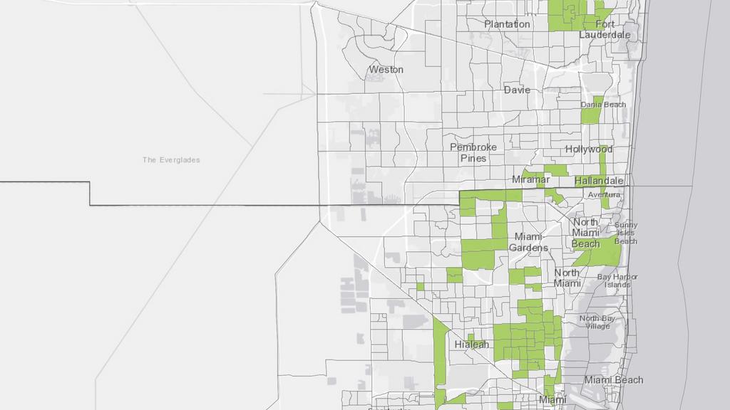 Florida Opportunity Zone Map Opportunity Zones Where South Florida Investors Stand South Florida Business Journal