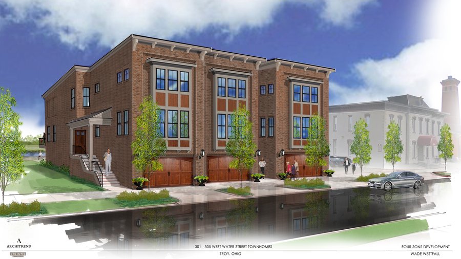 Troy developer Wade Westfall building townhomes along city's riverfront
