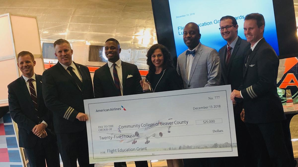 Community College of Beaver County gets American Airlines grant