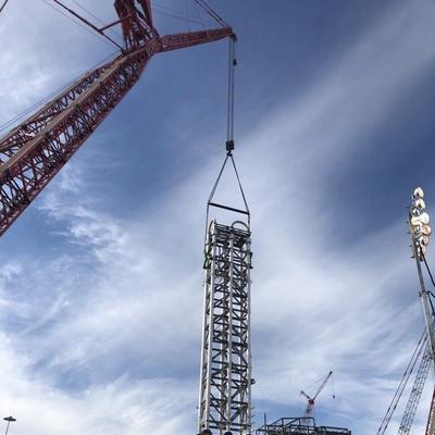 Shell Chemicals plant construction uses one of world's largest cranes ...