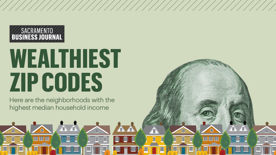 Wealthiest Sacramentoarea ZIP codes Sacramento Business Journal