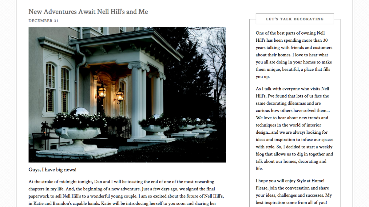 Kansas City's Nell Hill's gets new owners Kansas City Business Journal