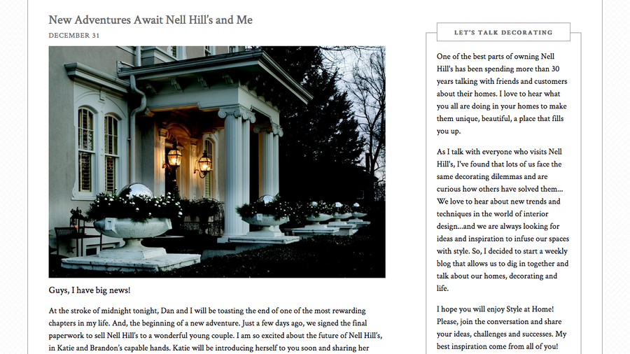 Kansas City's Nell Hill's gets new owners Kansas City Business Journal