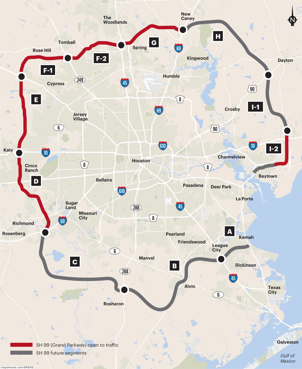 How Houston's Grand Parkway land prices have changed Houston Business