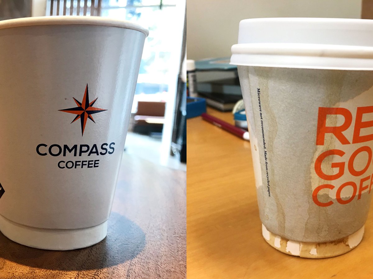 Dunkin' coffee shops now serving all hot drinks in paper cups, eliminating  foam