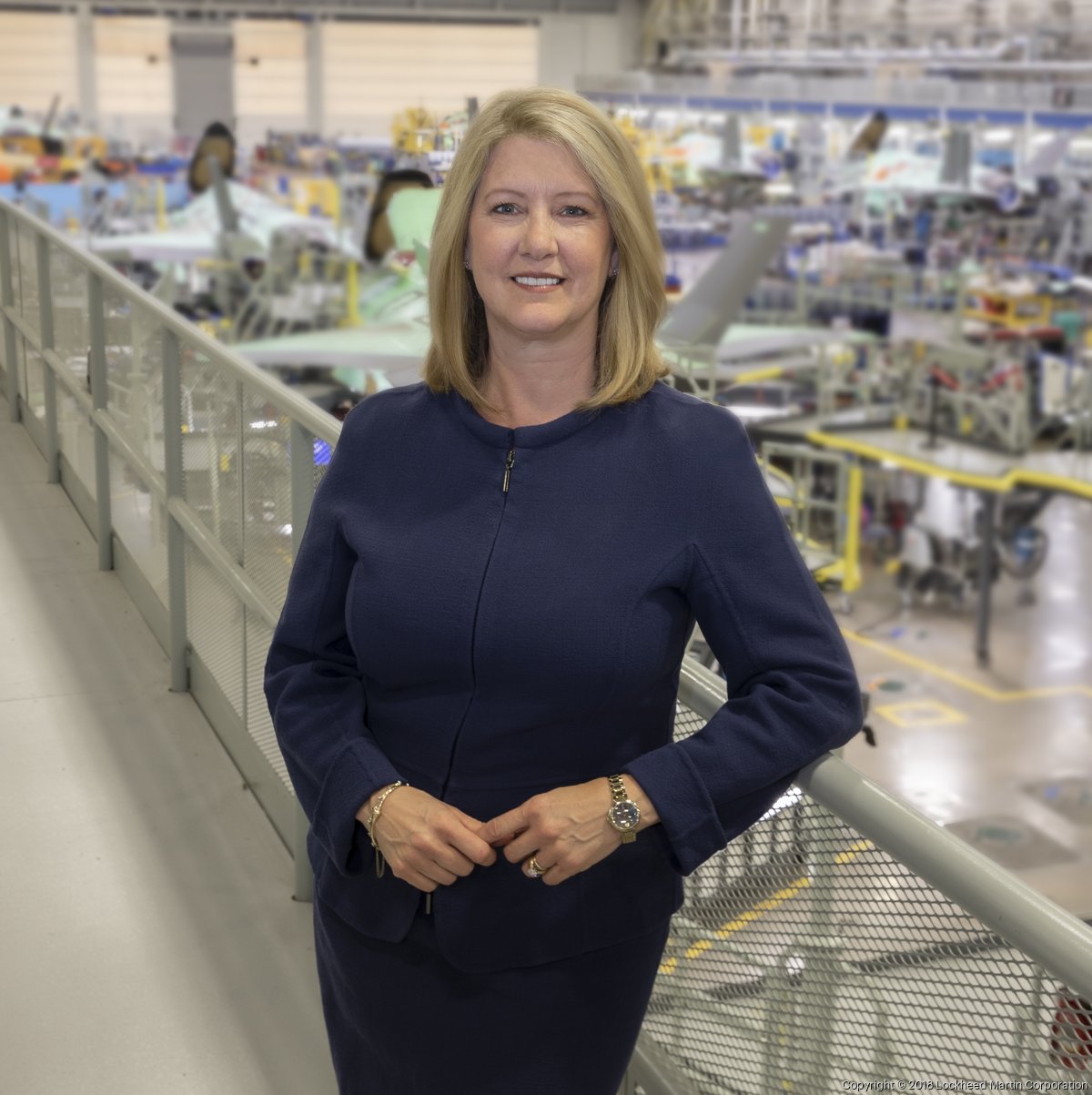 Michele Evans of Lockheed Martin Aeronautics is the new leader of