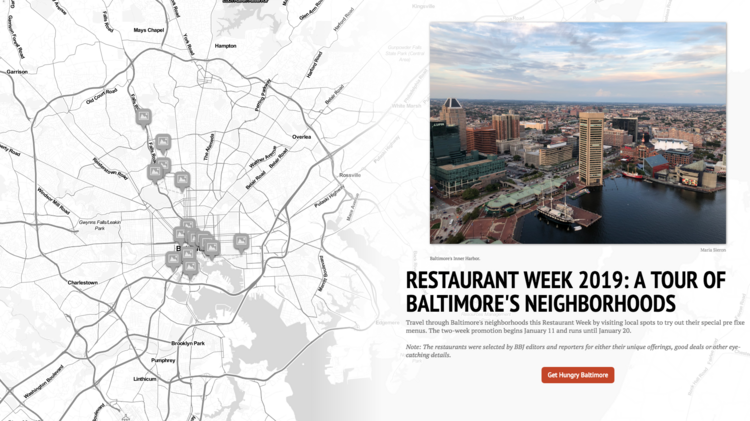 Baltimore City Restaurant Week Preview By Neighborhood Baltimore City Restaurant Week Preview