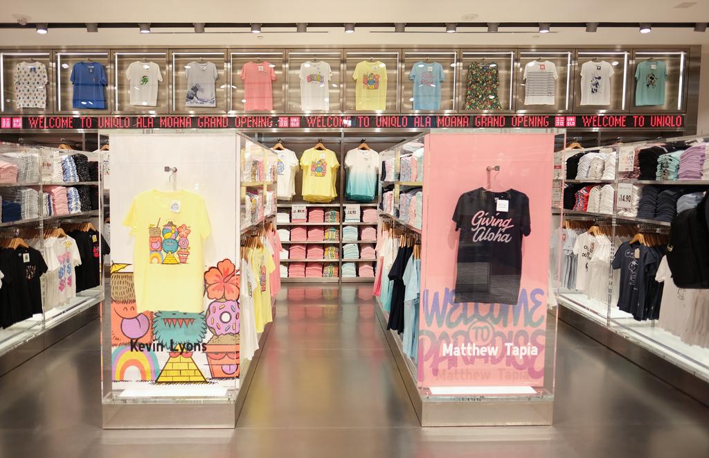 Pacific Inno - Uniqlo Ala Moana launches service to print custom