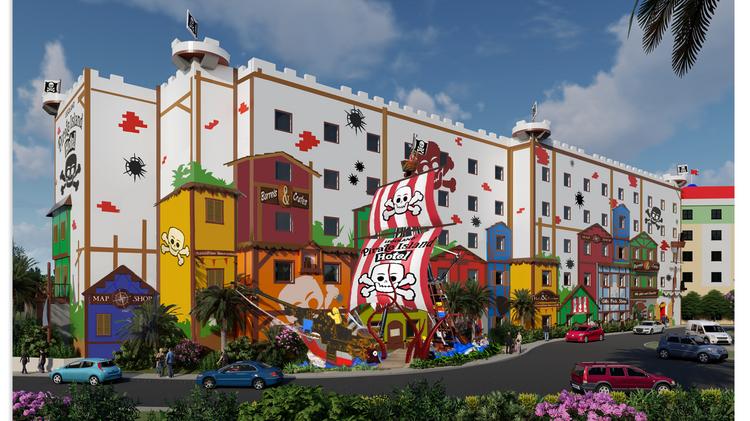 Legoland Florida S New Pirate Hotel To Debut Soon Video