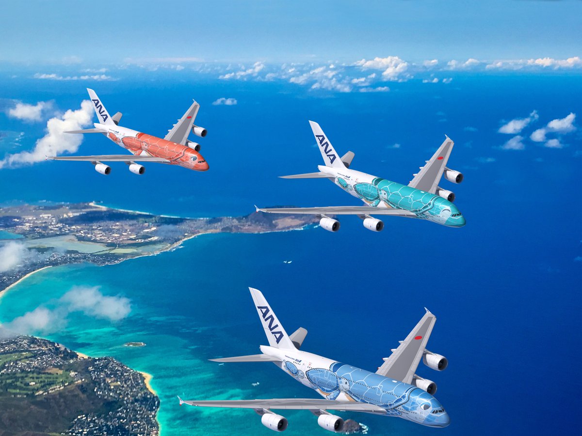 ANA announces that third 'Flying Honu' aircraft will join its