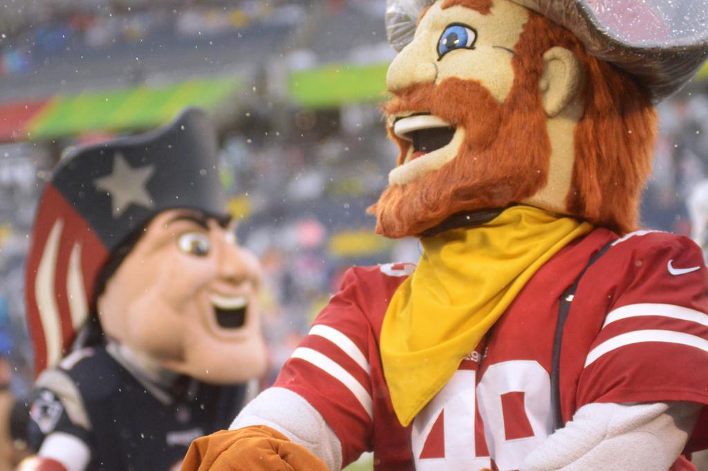 Sourdough Sam San Francisco 49ers 2023 Training Camp Mascot