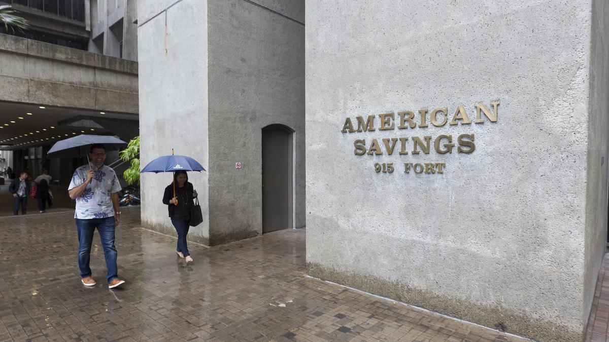 American Savings Bank puts Honolulu office building, Oahu service