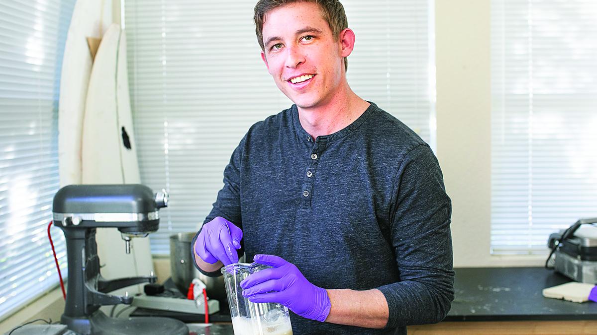 The Pitch: Santa Cruz startup offers an alternative to plastic, fresh from the sea - Silicon Valley