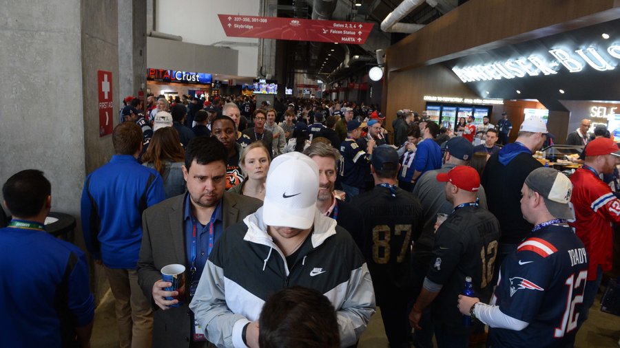 Mercedes-Benz Stadium dropping concession prices, banning cash in