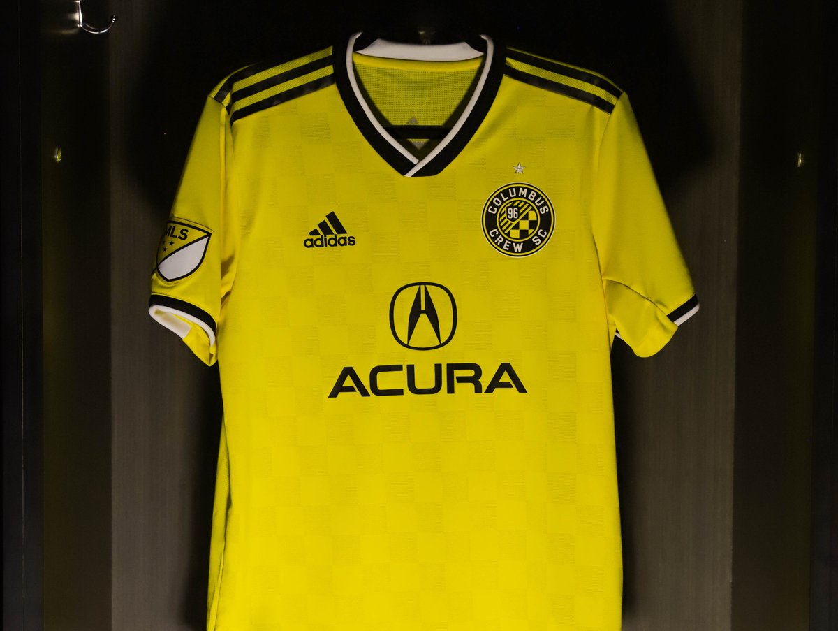 Columbus Crew SC Adidas 2018 Home Kit