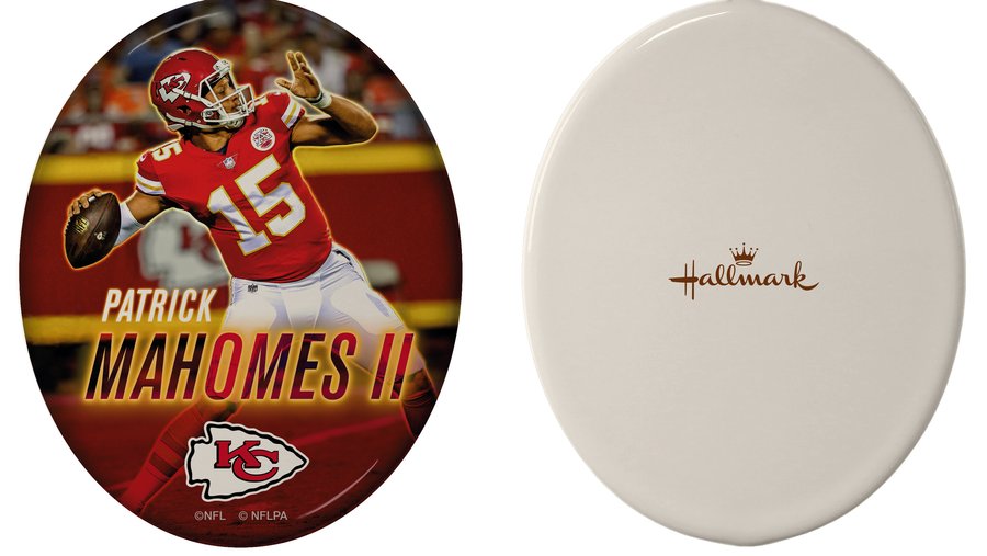 Patrick Mahomes II Kansas City Chiefs Jersey Ornament