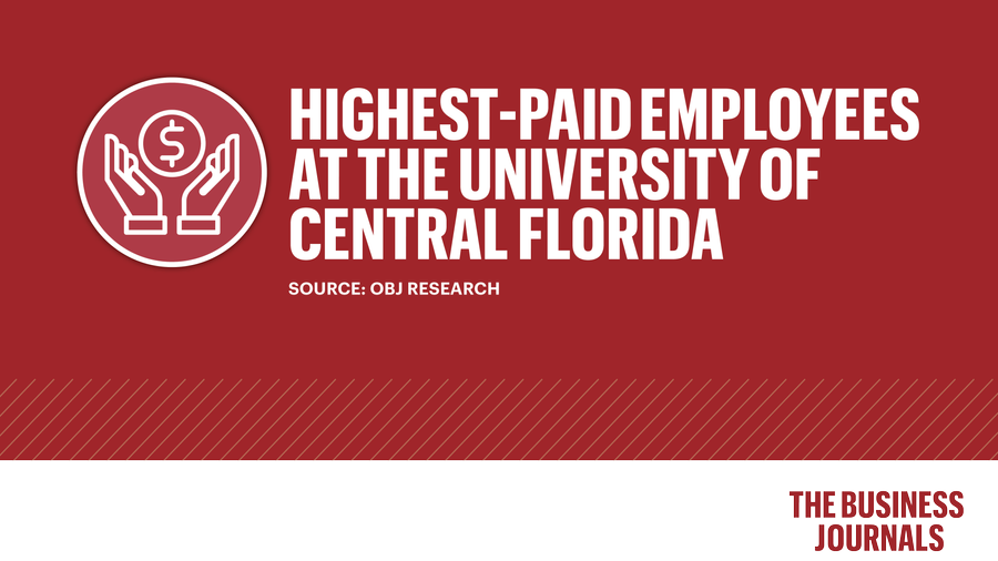 Vice presidents and deans are among those earning 250K+ at UCF in