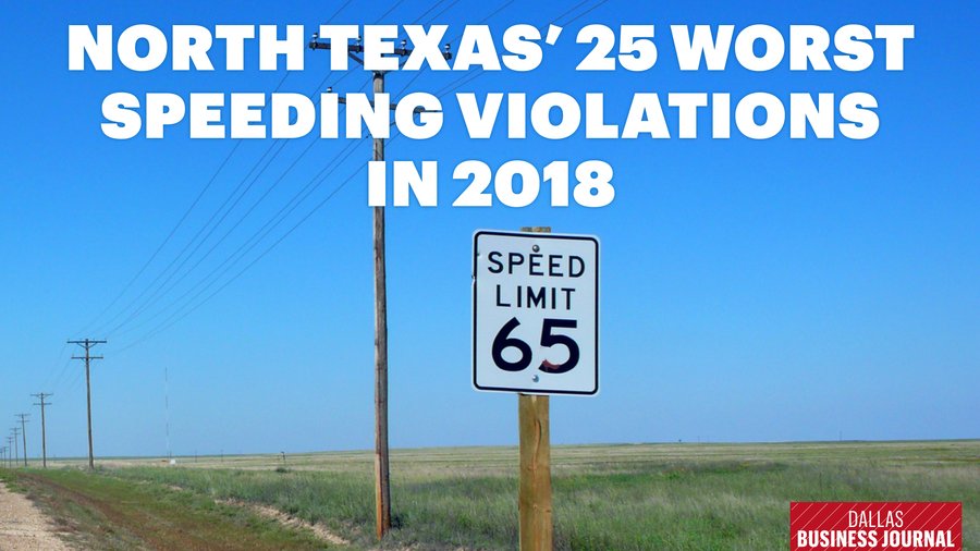 86 mph over the limit on a Fort Worth highway? These are Texas’ fastest