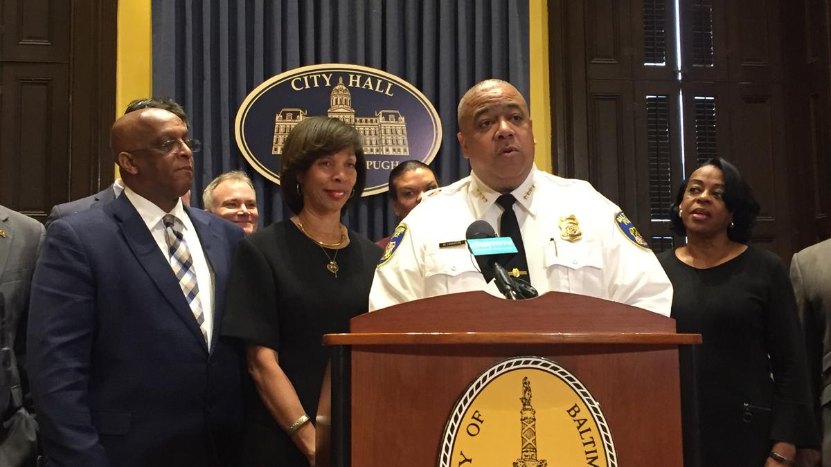 Baltimore's acting police chief Michael Harrison sees 'opportunity' as