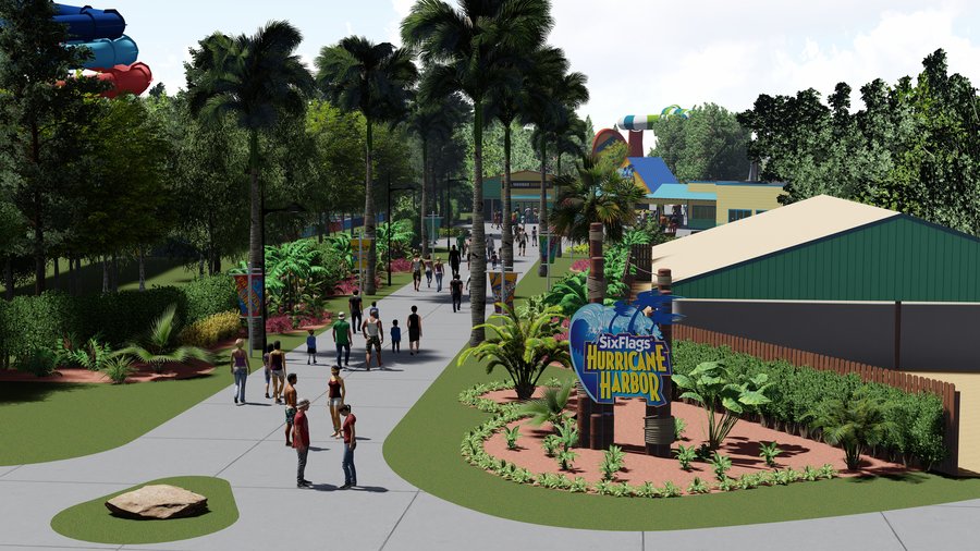 Six Flags to unveil rebranded Hurricane Harbor Splashtown near Houston Dallas Business Journal