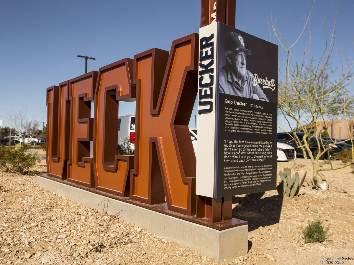 Brewers spring training facility renovations underway at Maryvale Park